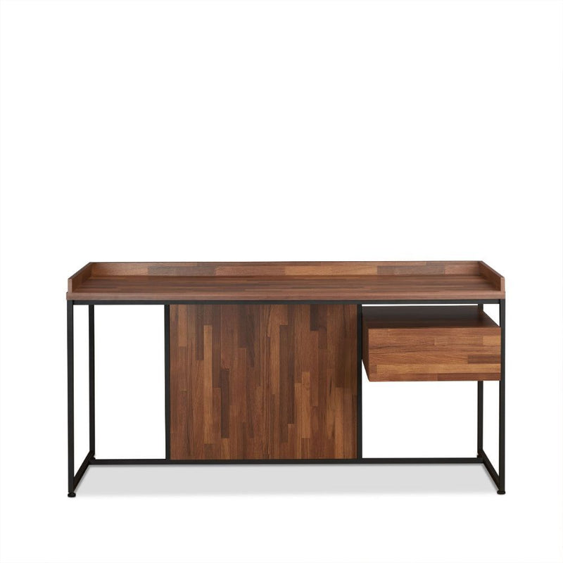 Sara - Desk - Walnut & Sandy Black