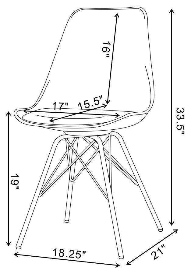 Juniper - Armless Dining Chairs (Set of 2)