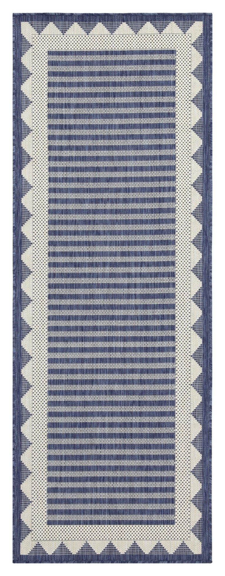 Sunshine - 7'10" X 10'3" Indoor / Outdoor Polyester Area Rug - Blue