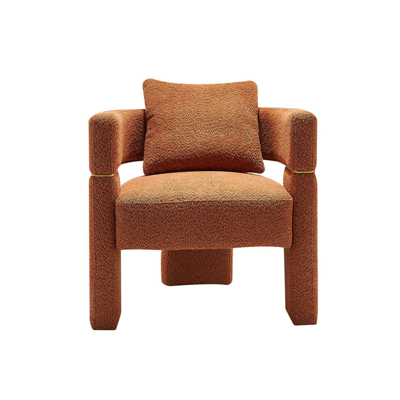 Boucle Upholstered Accent Chair