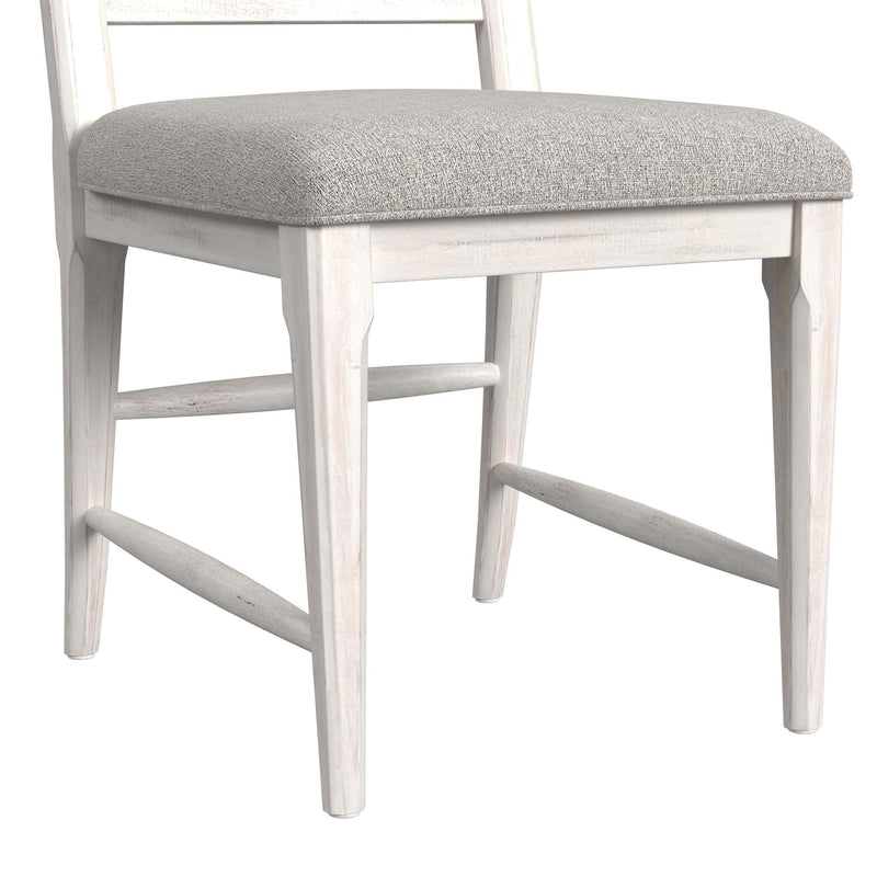 Rogen Rustic - Dining Side Chair (Set of 2) - Rustic White / Gray