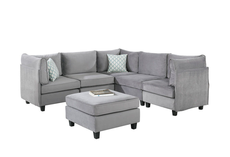 Zelmira - Velvet Sctional Sofa