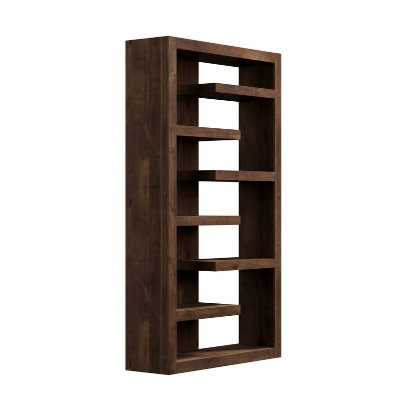 Sausalito - 72" High 6-Shelf Bookcase - Whiskey