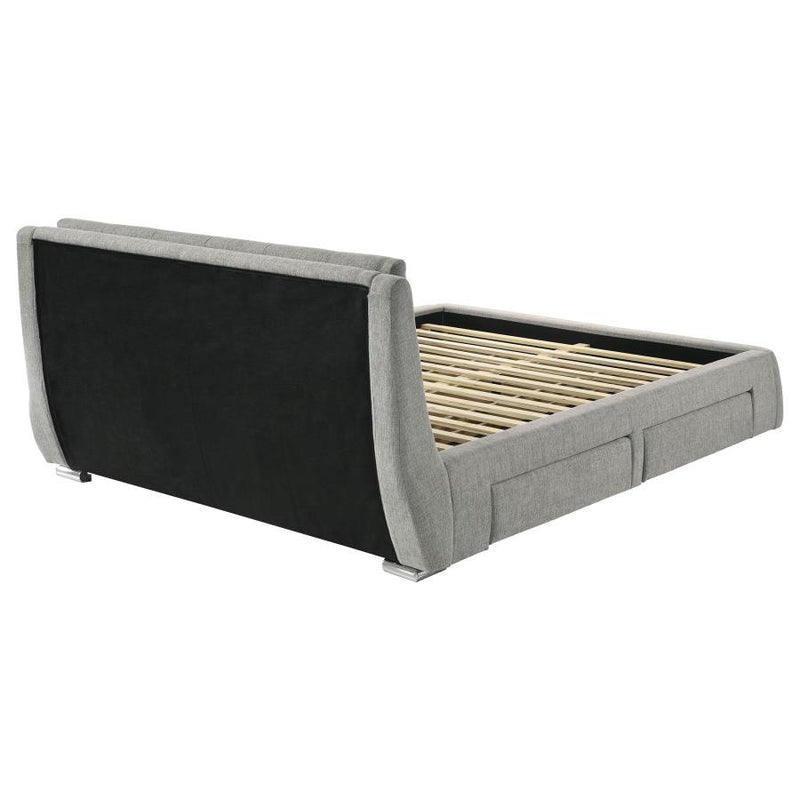 Fenbrook - Upholstered Storage Panel Bed