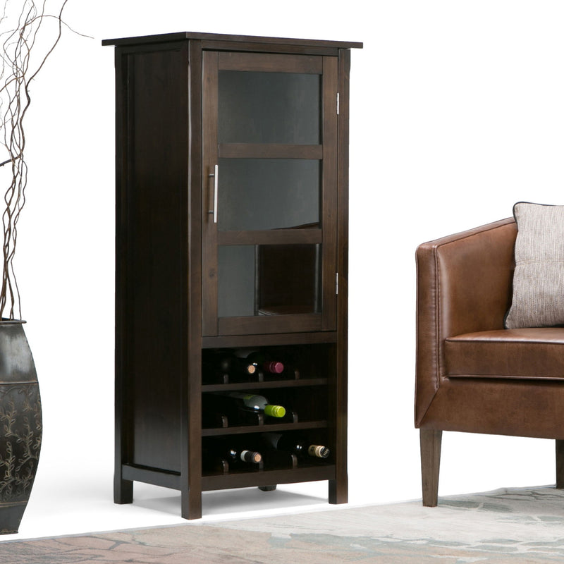 Avalon - High Storage Wine Rack Cabinet