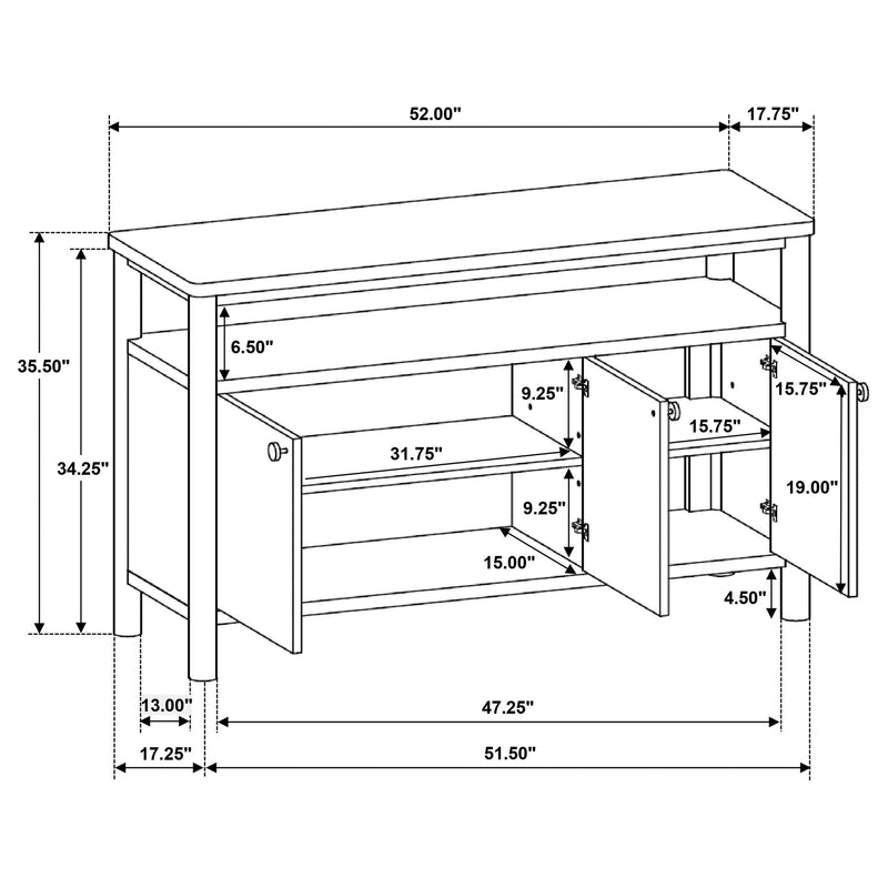 Biltmore - Dining Cabinet Sideboard Buffet - Walnut