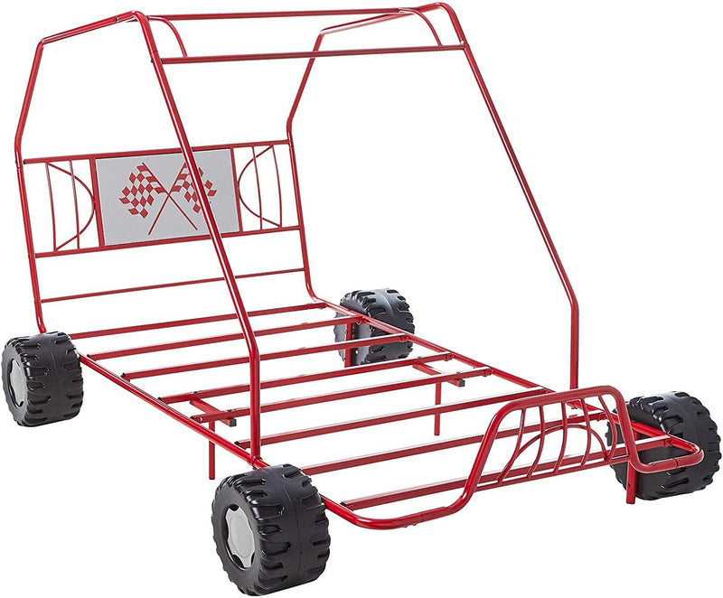 ACME Xander Twin Bed in Red Go Kart 37645T