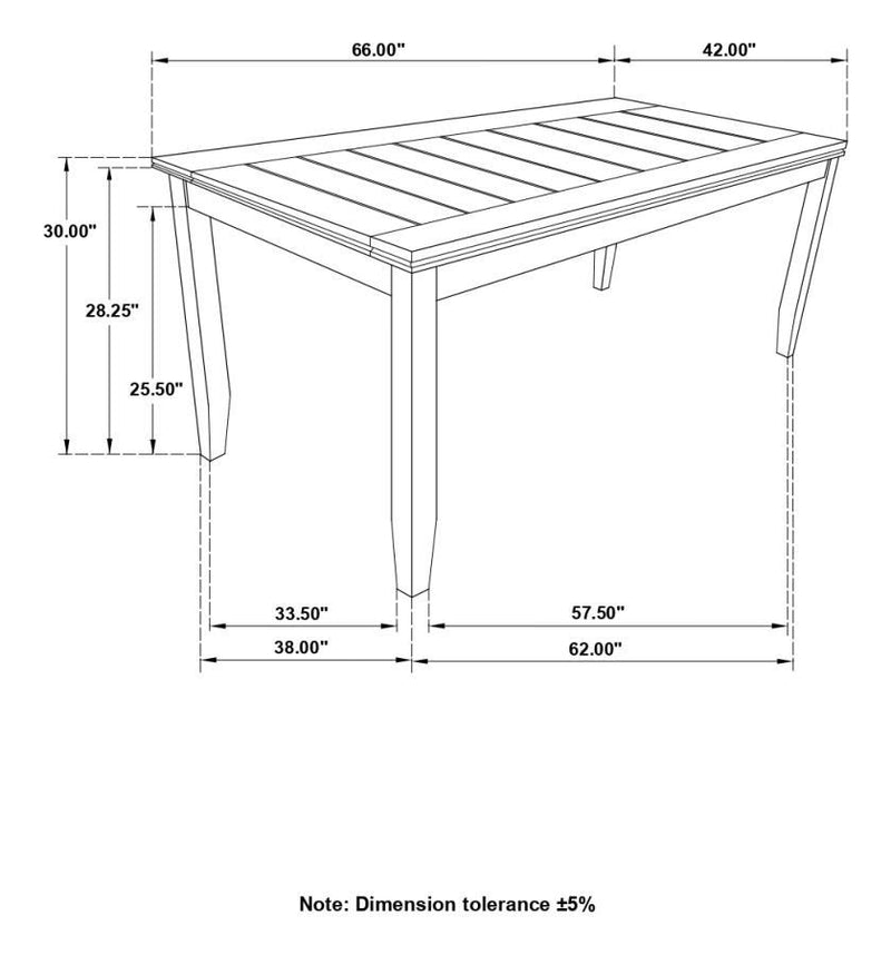 Dalila - Rectangular Dining Table Set