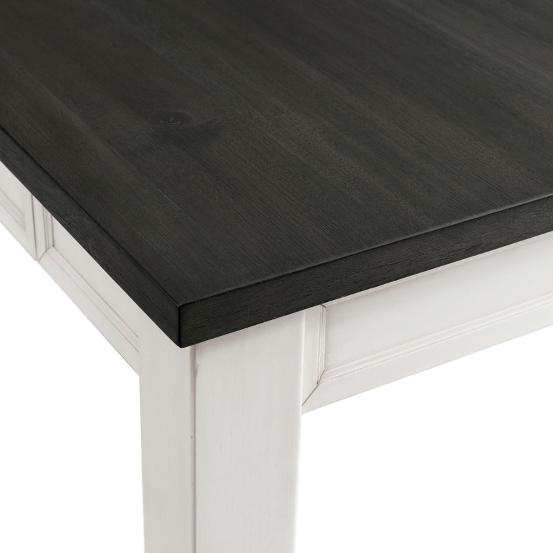 Kayla - Two Tone Dining Table With Storage