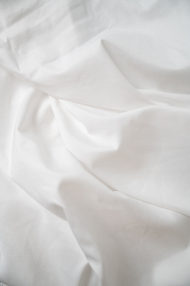 Omne Sleep - 4 Piece Brushed Microfiber Short Queen Hypoallergenic Sheet Set - White
