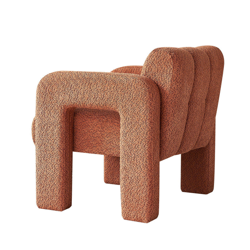 31.10" Boucle Upholstered Accent Chair