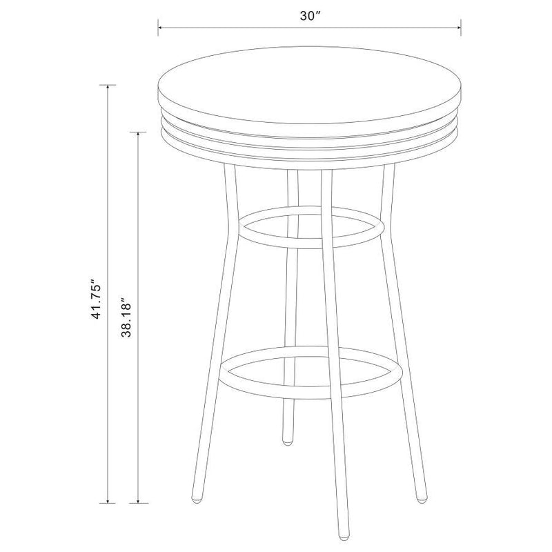 Theodore - Round Bar Table