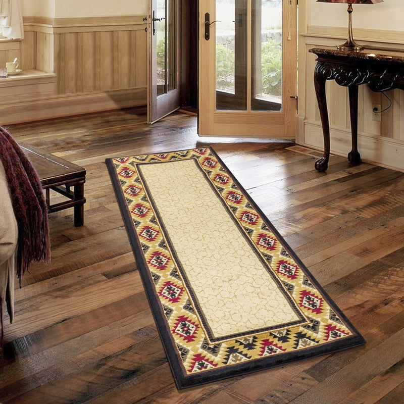 Tribes - 2' X 3' Southwest Area Rug - Cream