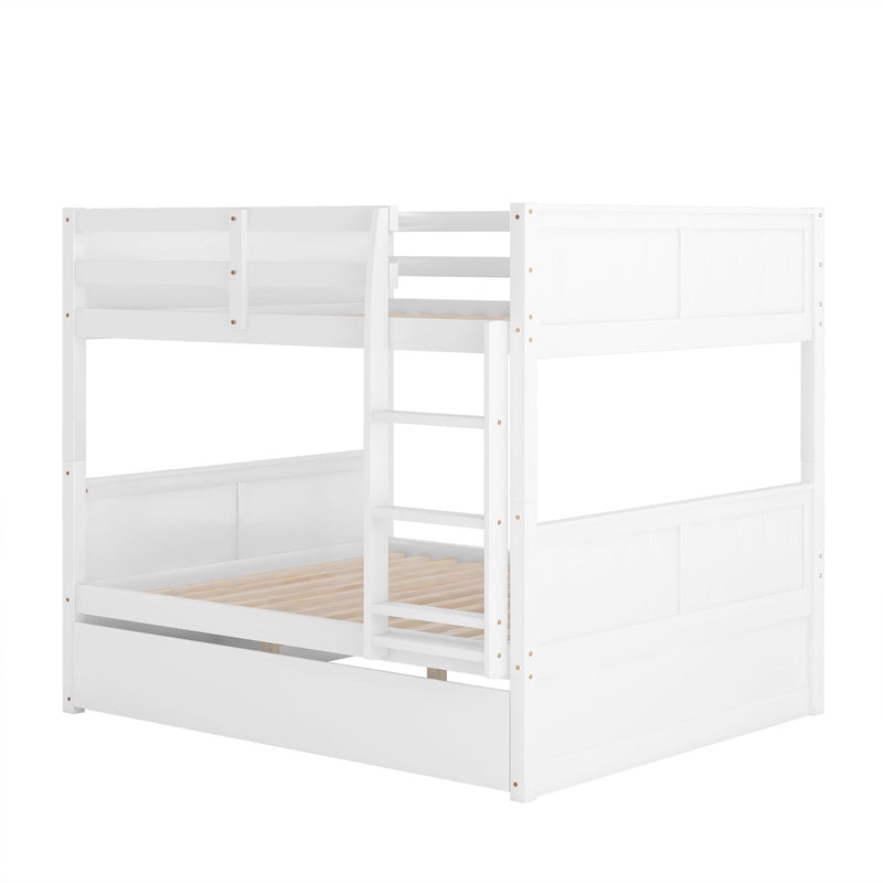 Kids Furniture - Bunk Bed With Twin Size Trundle