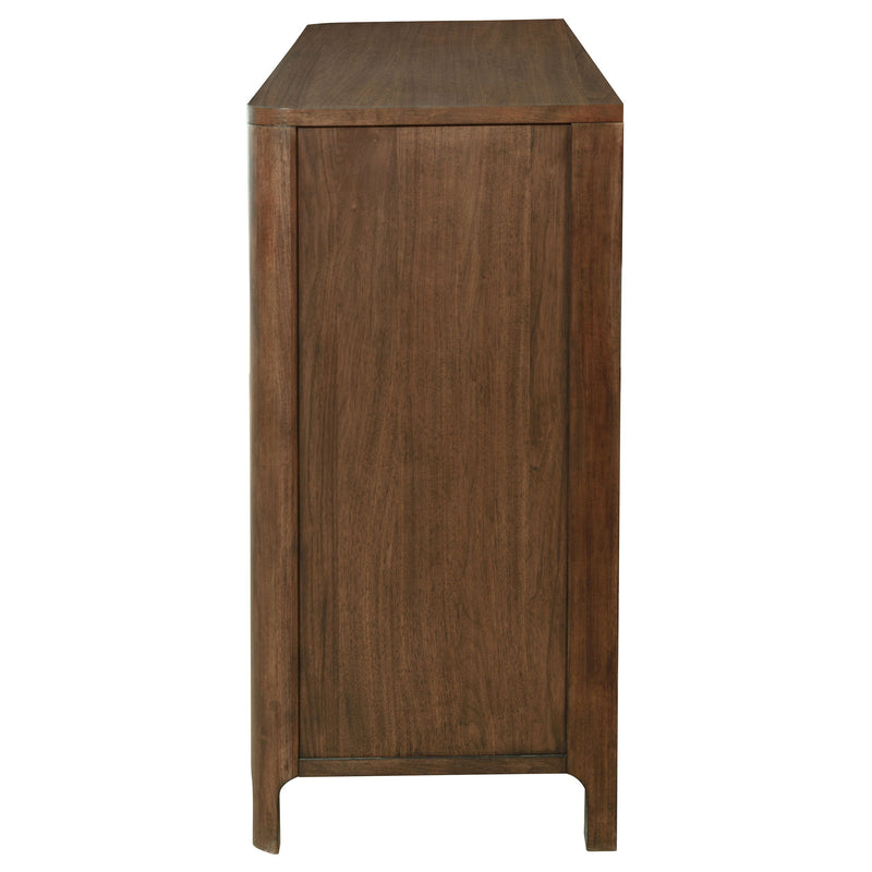 Maderia - 8-Drawer Dresser Cabinet - Walnut