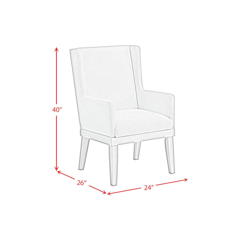 Avalanche - Dining Arm Chair (Set of 2) - Antique White