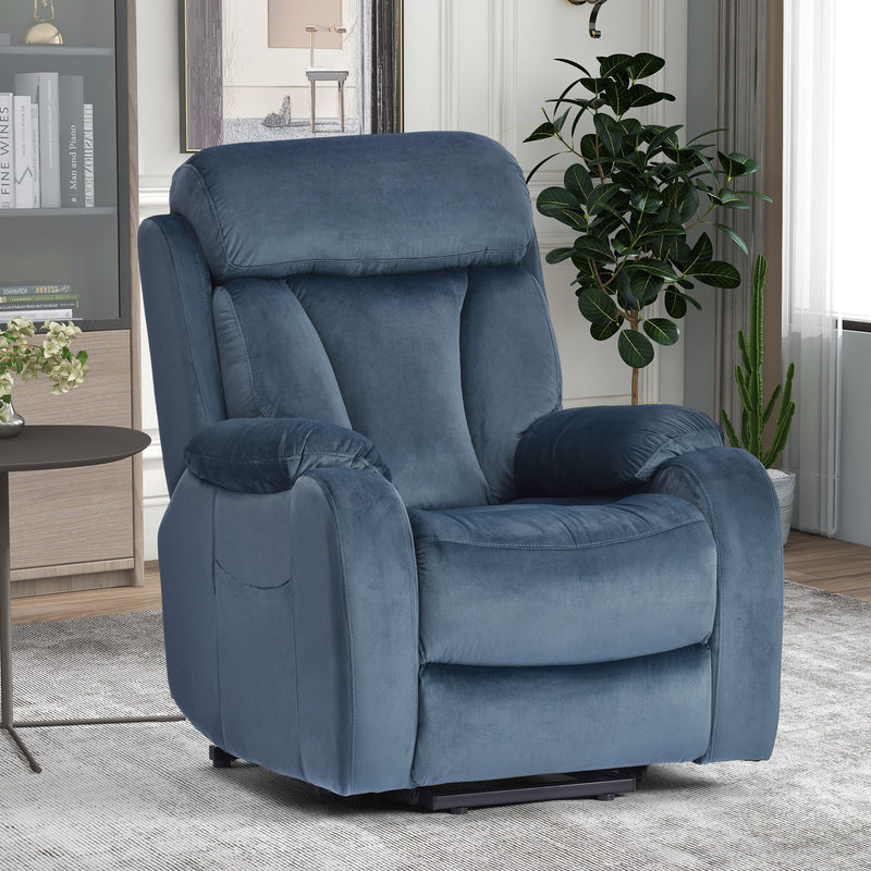 Lift Chair Recliner For Elderly Power Remote Control Recliner Sofa Relax Soft Chair Anti-Skid Australia Cashmere Fabric Furniture Living Room