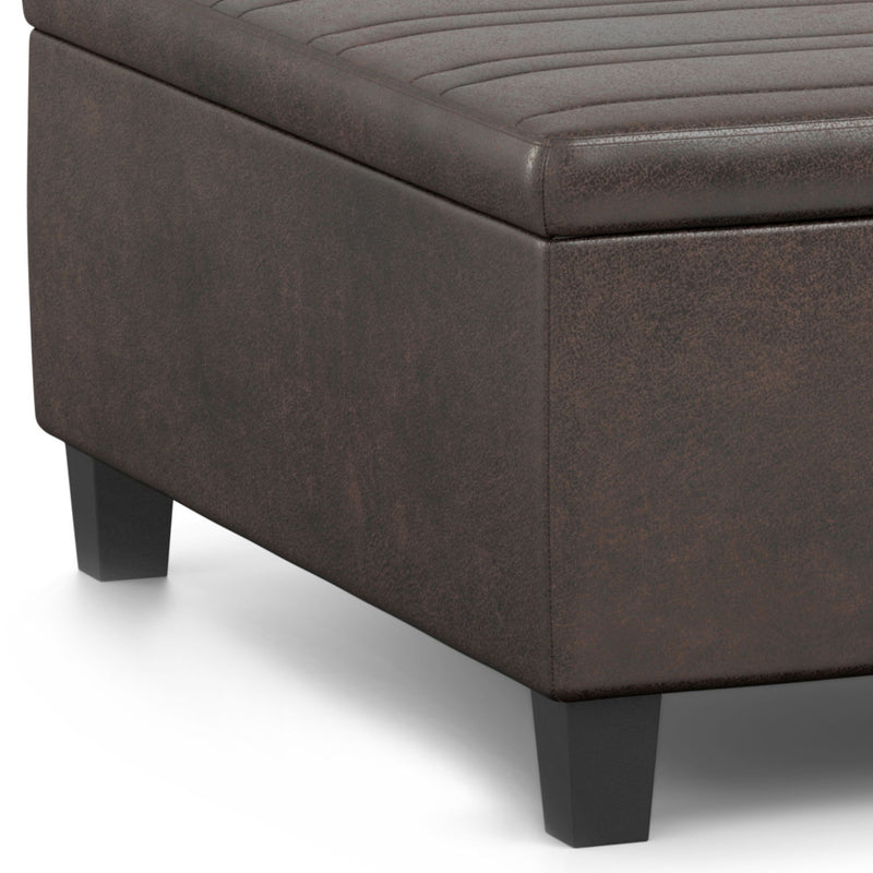 Ellis - Coffee Table Storage Ottoman