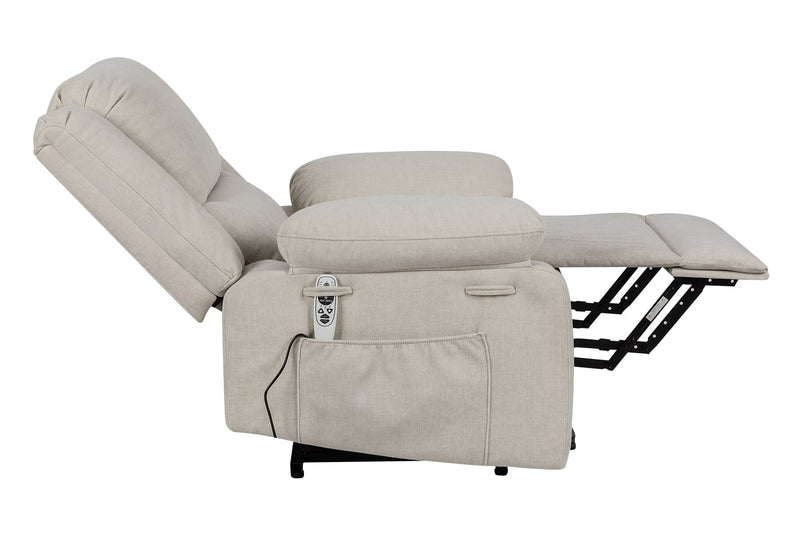 Electric Power Recliner Chair With Massage For Elderly, Remote Control Multi-Function Lifting, Timing, Cushion Heating Chair With Side Pocket