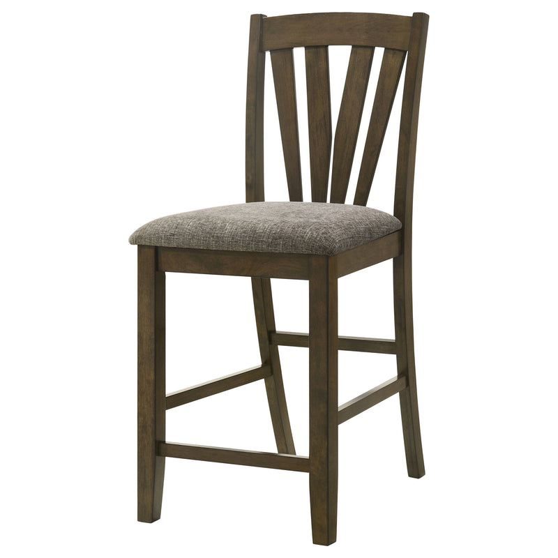 Canfield - Counter Height Dining Side Chair (Set of 2) - Brown