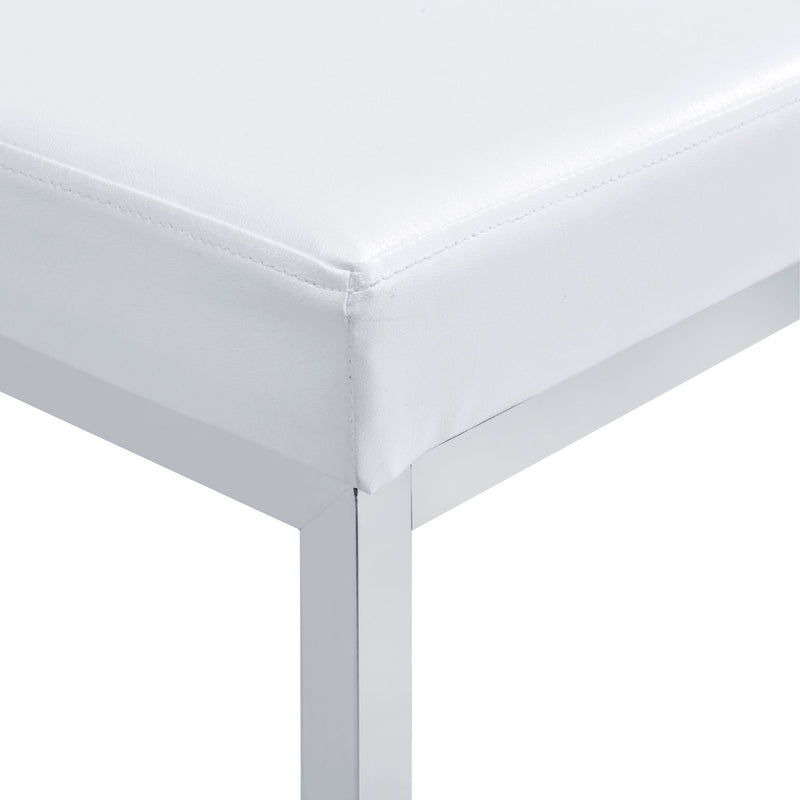 Lancy - Bar Table Single Pack (Table + Four Stools) - White