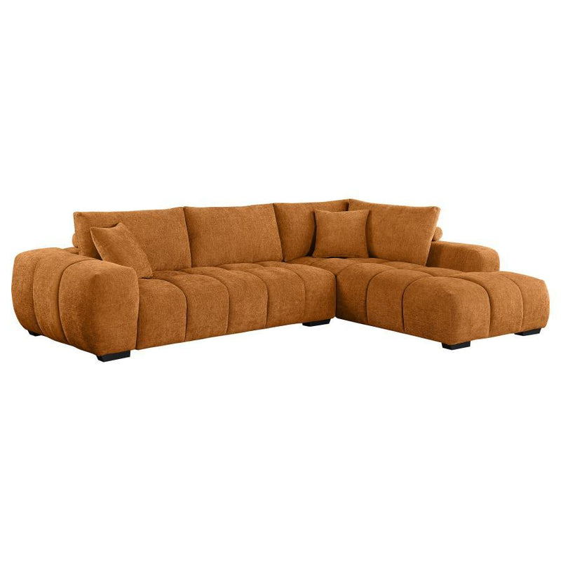 Camacho - Upholstered Sectional Sofa With Ottoman Set