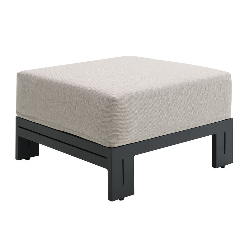 Costa - Ottoman (Set of 2) - Black And Soluction Beige