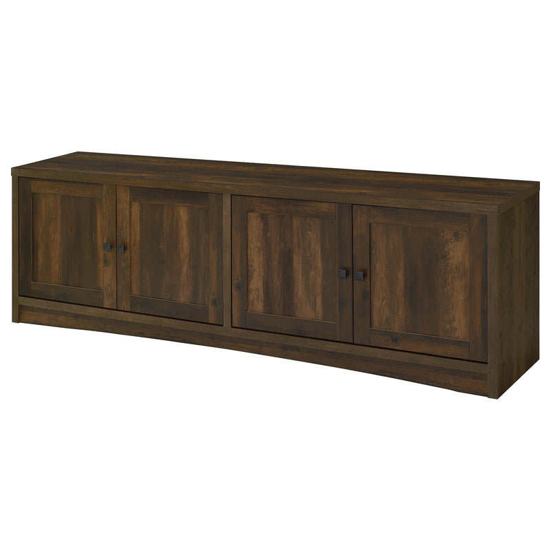 Laughlin - 78" TV Stand 4 Door Engineered Wood - Dark Pine