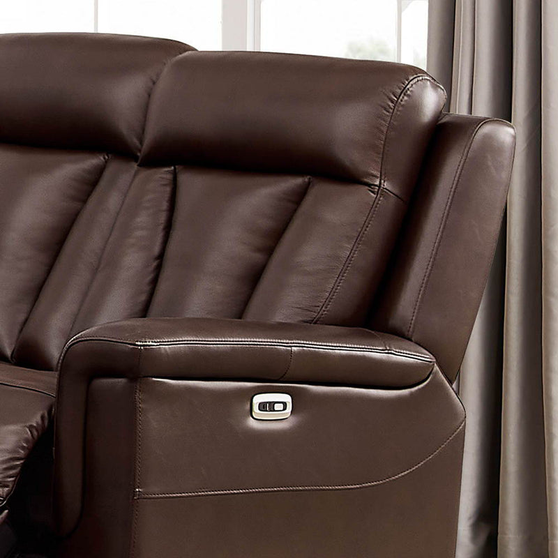 Rhapsody - Power Zero Gravity Reclining Sofa - Chestnut