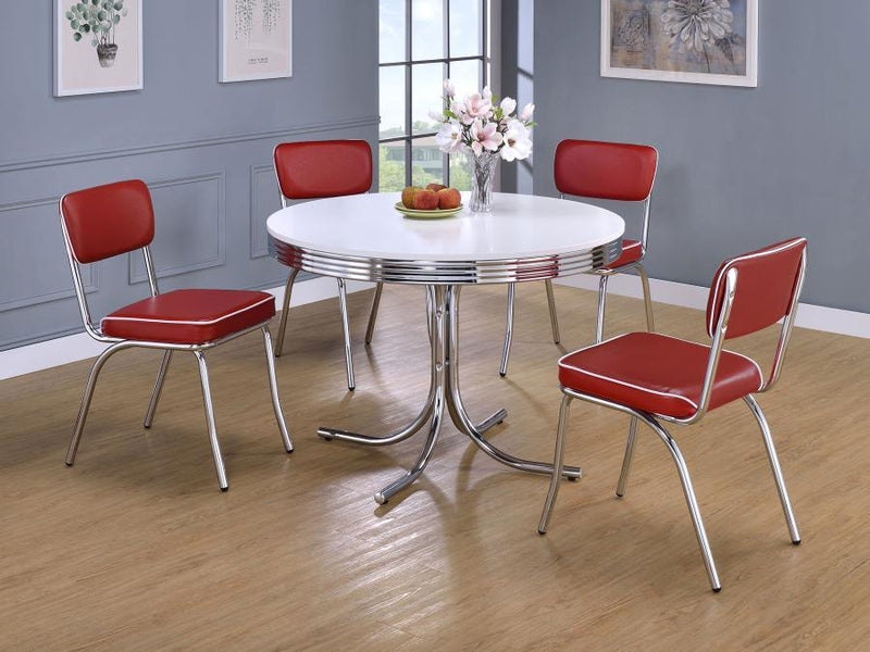 Retro - Upholstered Dining Side Chair (Set of 2)