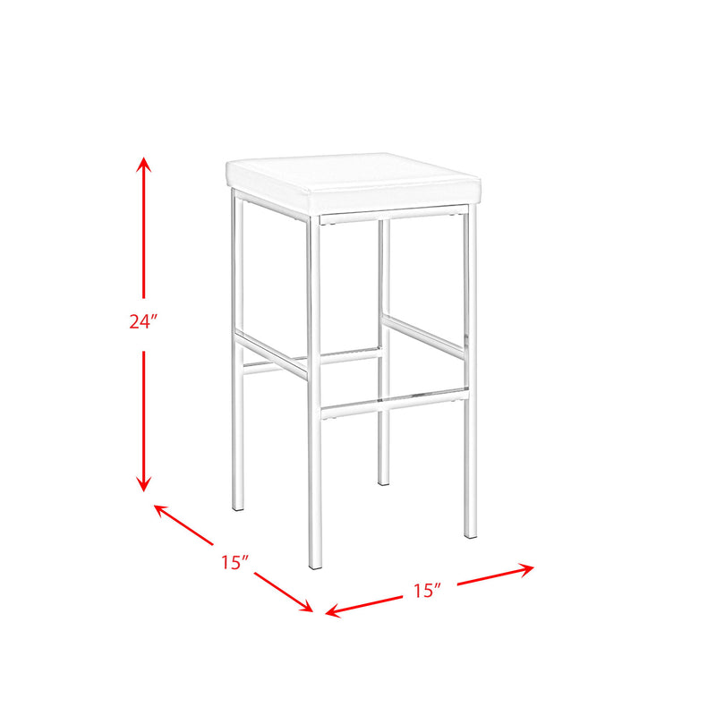 Lancy - Bar Table Single Pack (Table + Four Stools) - White