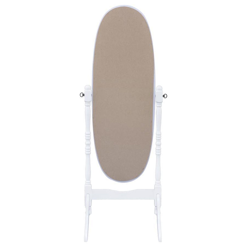 Foyet - Wood Adjustable Length Cheval Mirror