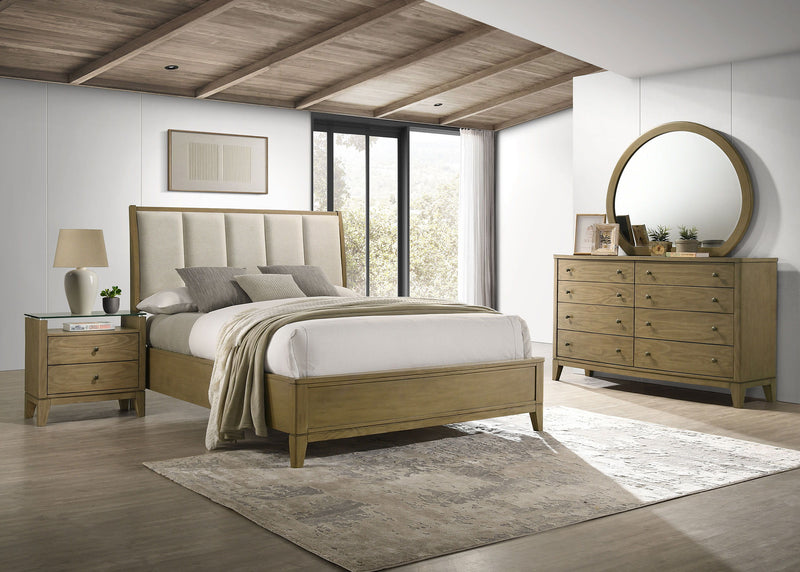 Granada - 4-Piece Queen Bedroom Set - Natural Pine