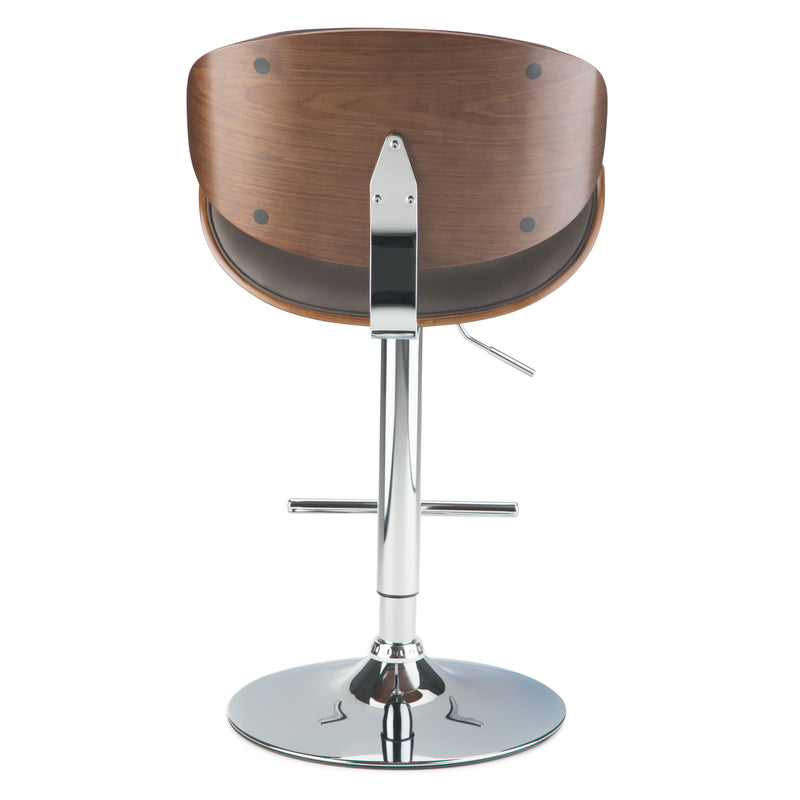 Marana - Bentwood Adjustable Swivel Bar Stool