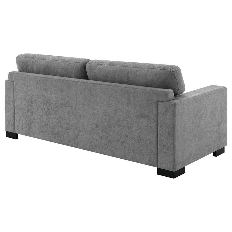 Simpson - Upholstered Sofa Sleeper With Queen Mattress - Gray