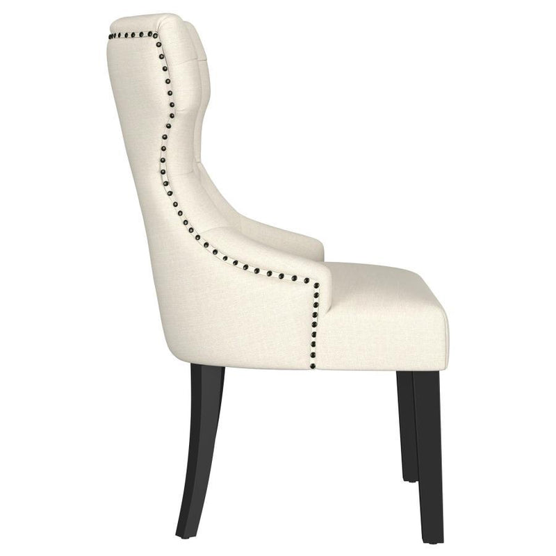 Baney - Upholstered Parson Dining Side Chair With Tufted Back