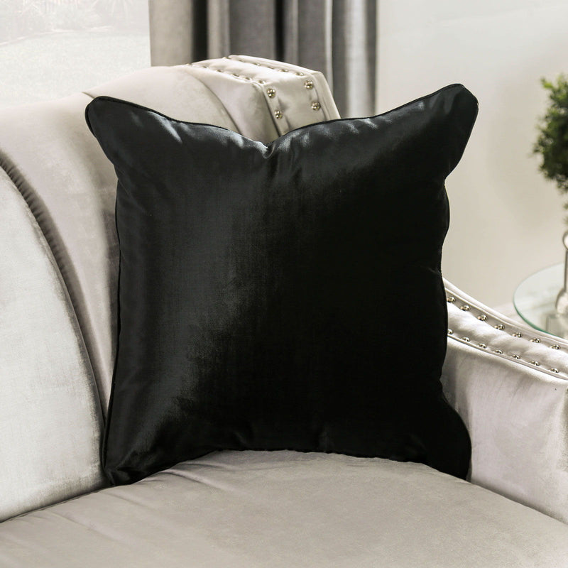 Elicia - Sofa - Silver / Black