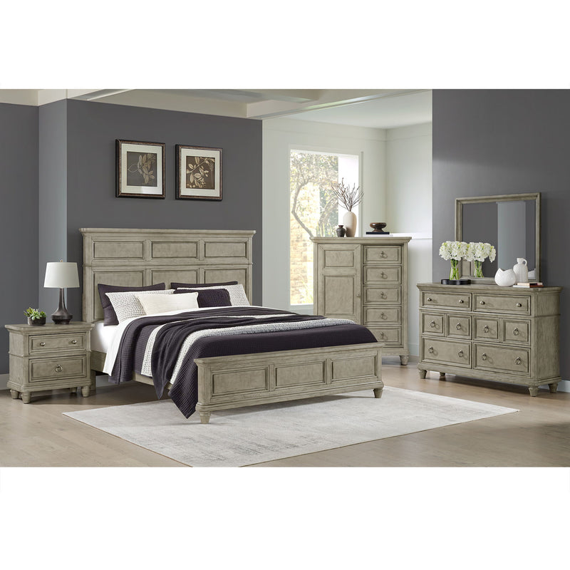 Whit-Ash - 6-Drawer Dresser - Light Gray