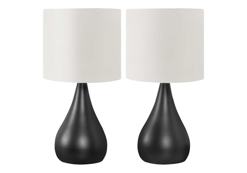 Lighting, Table Lamp, Contemporary (Set of 2) - Black