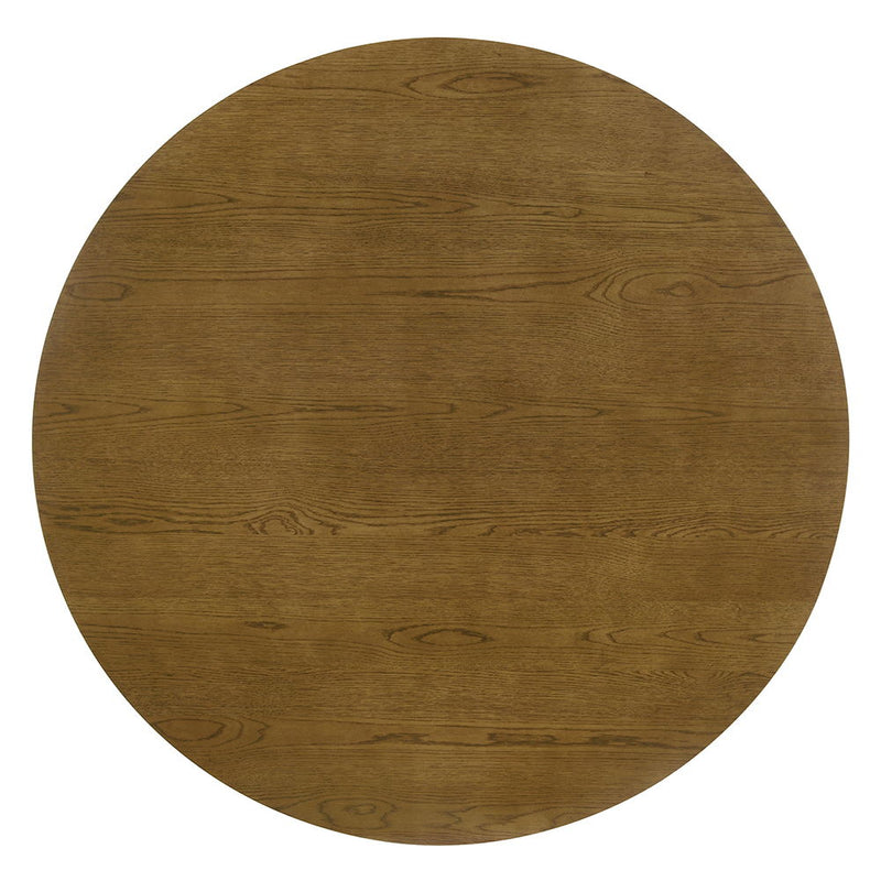 Hezrai - Round Dining Table - Light Brown