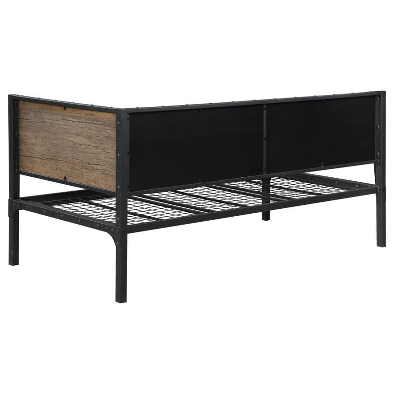 Getler - Daybed - Weathered Chestnut And Black