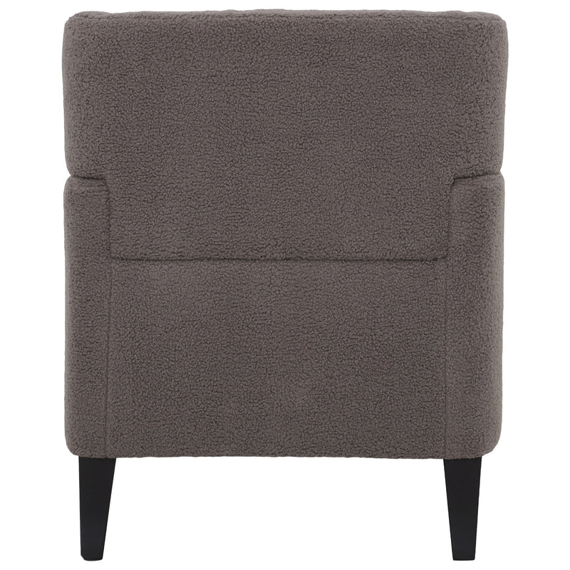 Upholstered Accent Chair Tufted Armchair For Living Room And Bedroom