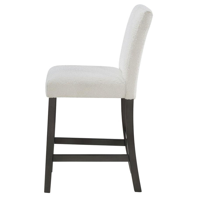 Alba - Boucle Upholstered Counter Height Dining Chair (Set of 2)