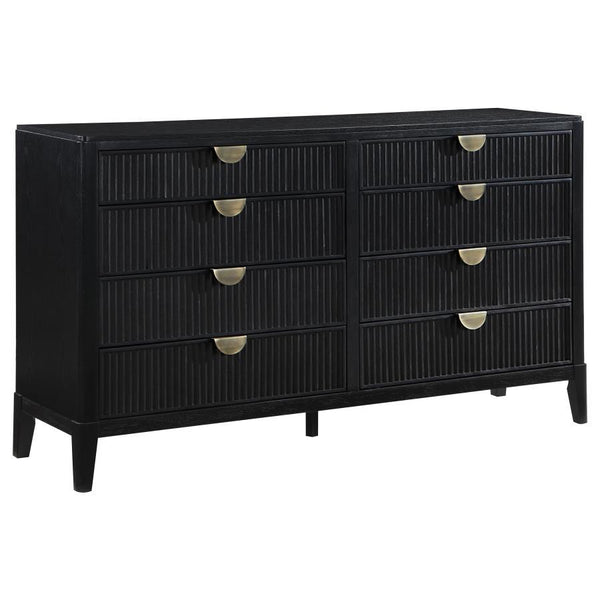 Brookmead - 8-Drawer Dresser - Black