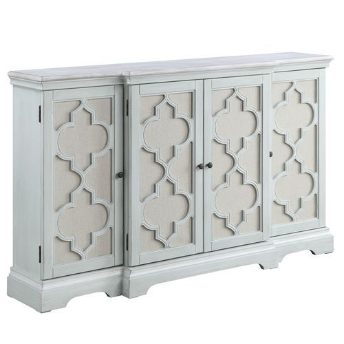 Adelle - Console Table - Pearl Silver