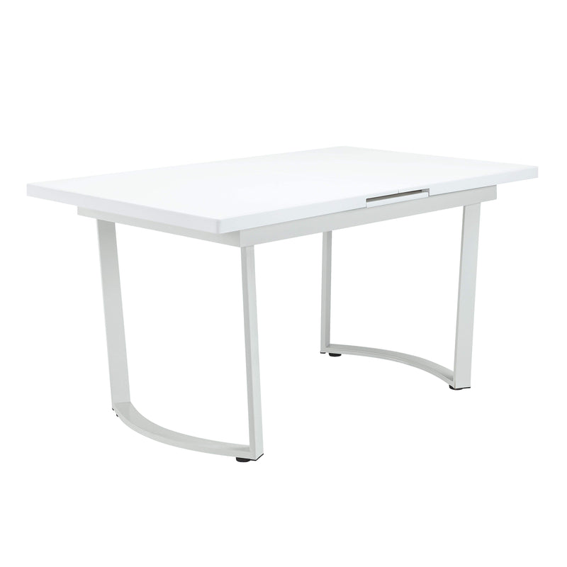 Palton - Dining Table - High Gloss White Finish