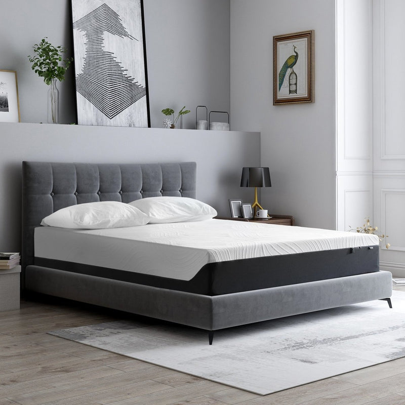 12 Inches Gel Memory Foam Mattress（Twin) -Medium Plush - Atlantic Fine Furniture Inc