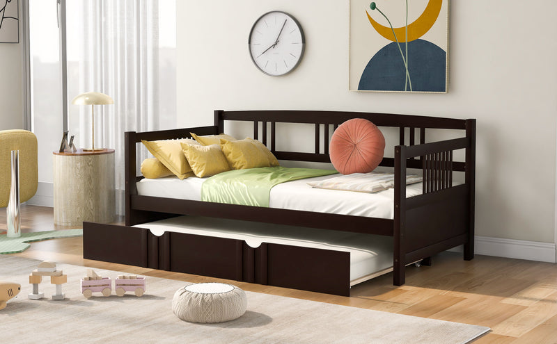 Daybed Wood With Trundle
