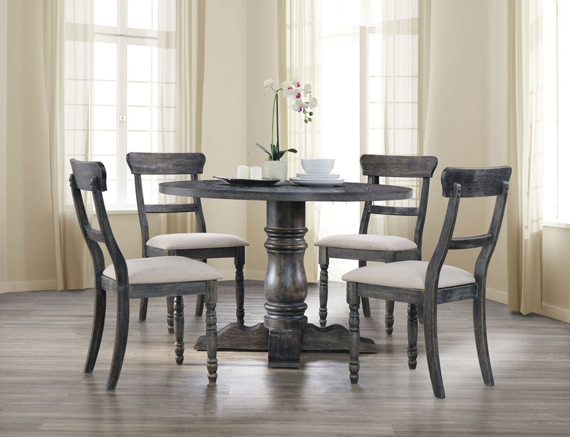 Leventis - Dining Table - Weathered Gray