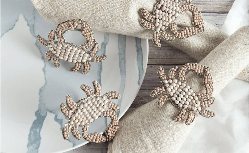 Blue Crab Napkin Rings